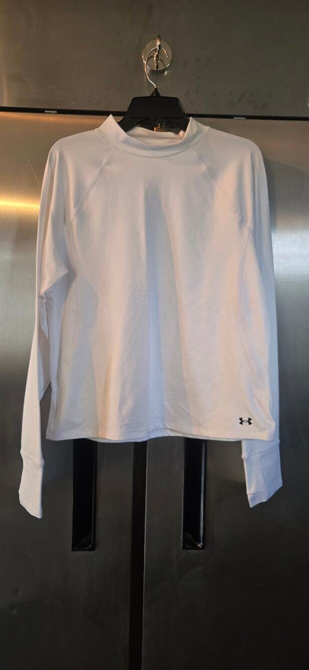 Under Armour Women's Motion Cold Weather Mock Neck Top Size 2XL NWT White